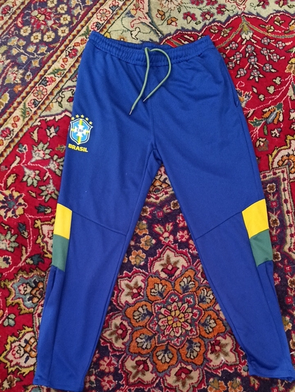 Brazil CBF Blue Soccer Track Pants
